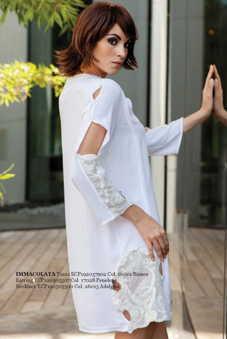 ELISA CAVALETTI Tunika Bianco - Das Modewerk