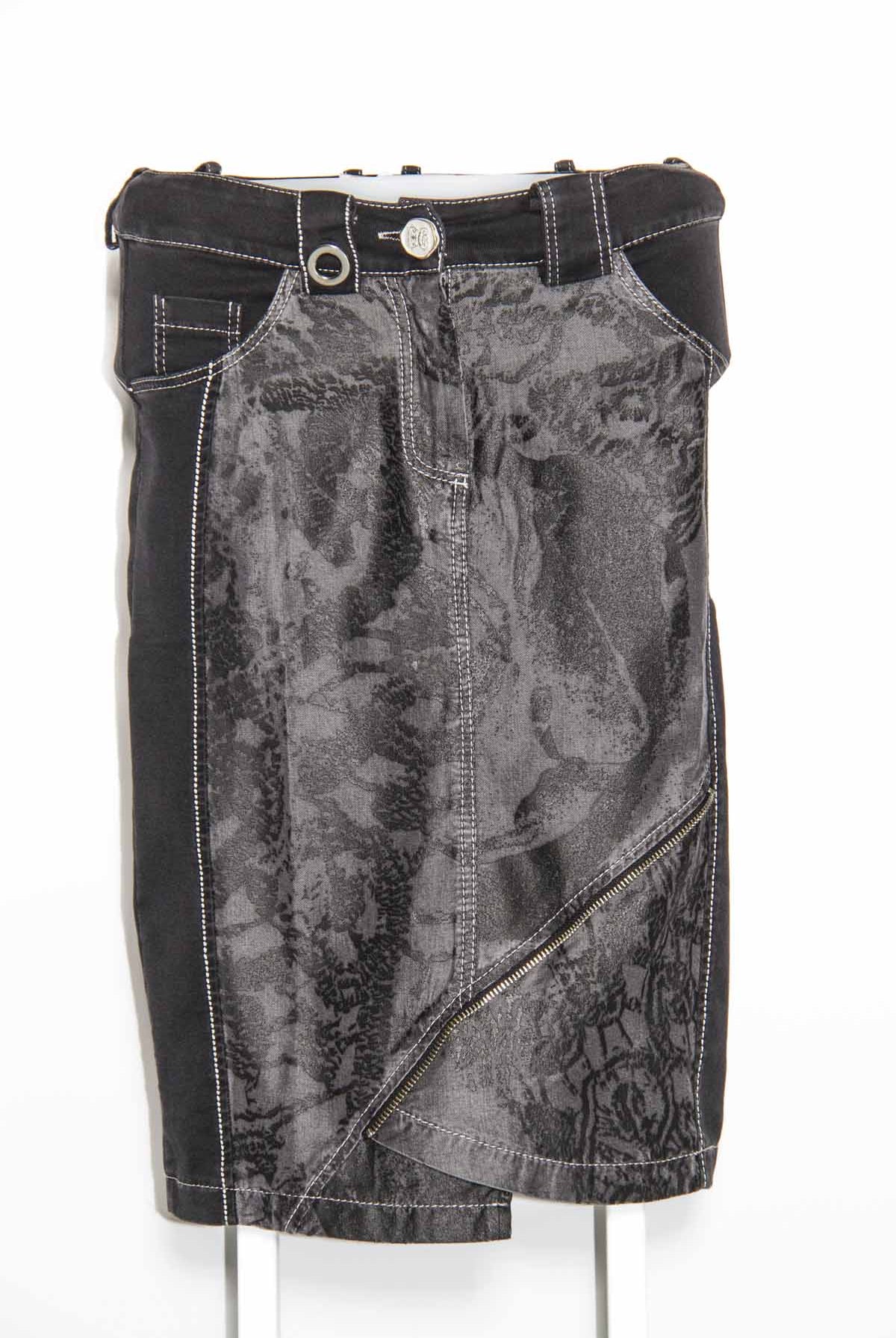 ELISA CAVALETTI Rock Denim Nero - Das Modewerk