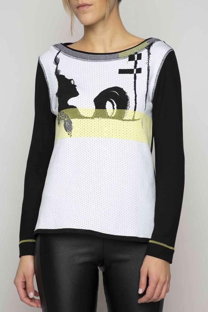 ELISA CAVALETTI Strick Pullover Bianco - Das Modewerk