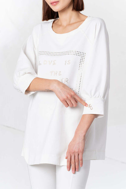 ELISA CAVALETTI Sweatshirt Bianco