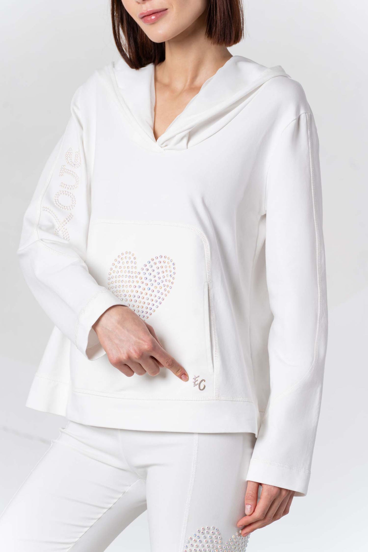 ELISA CAVALETTI Sweatshirt mit Kapuze