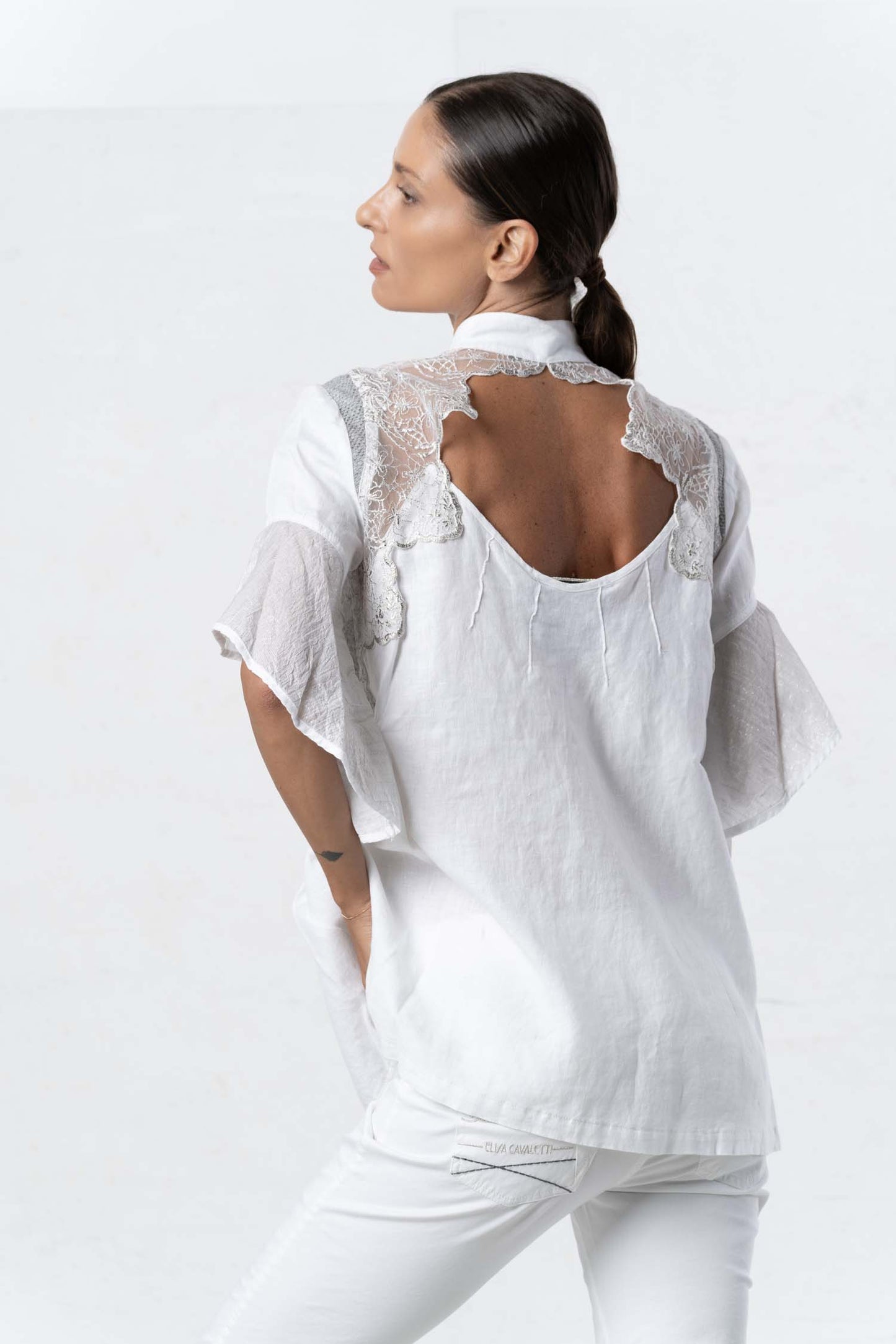 ELISA CAVALETTI Bluse Bianco