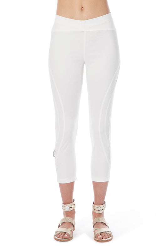 ELISA CAVALETTI Leggings White+Black+Beige