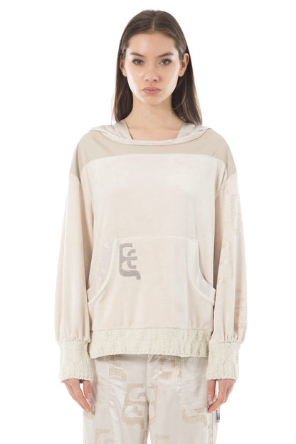 ELISA CAVALETTI Sweatshirt Blau+Beige