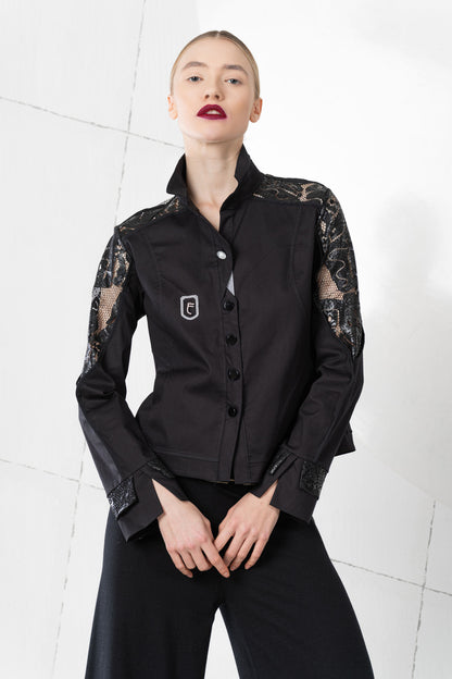 ELISA CAVALETTI blouse Nero-Incontro