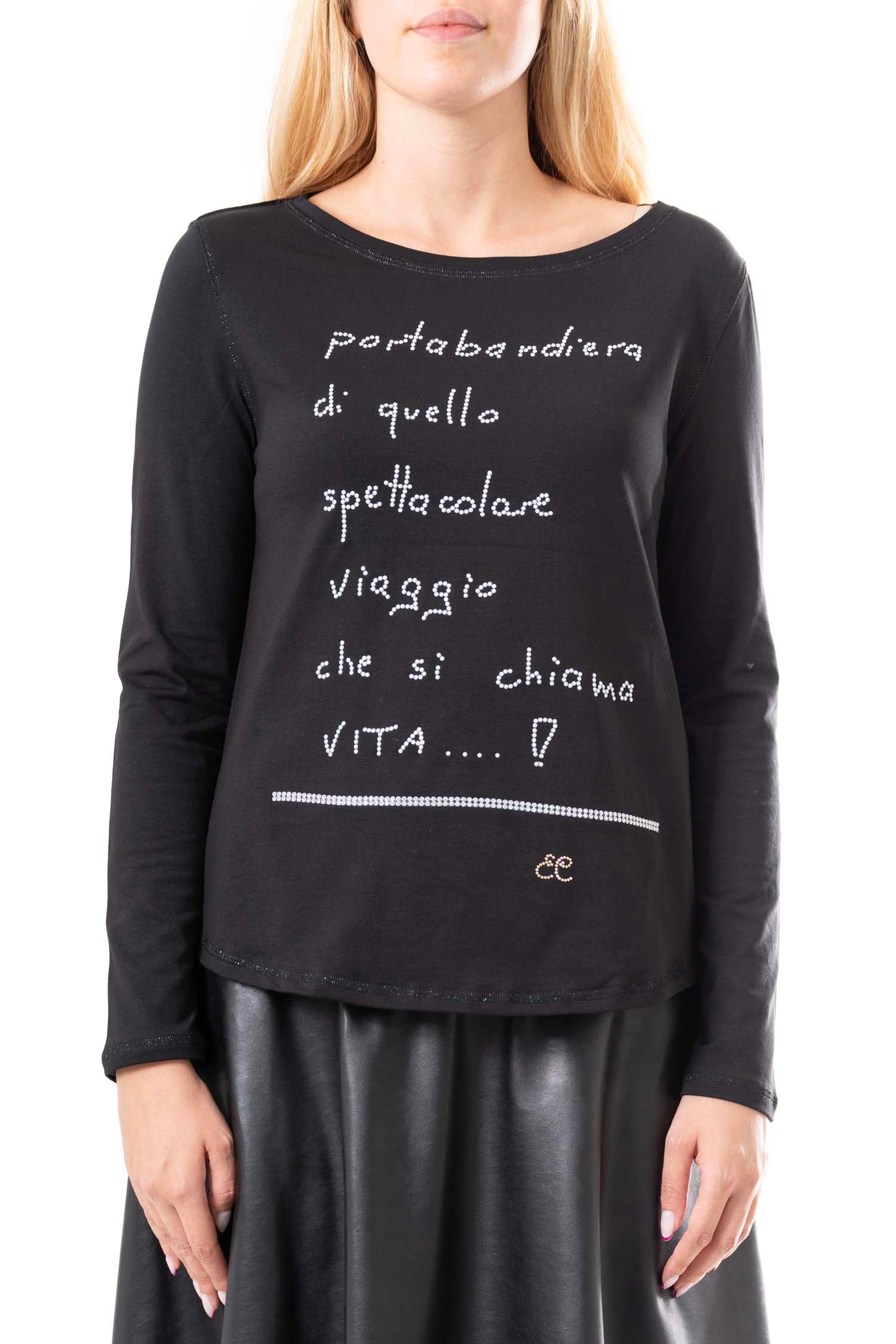 ELISA CAVALETTI Sweatshirt mit Aufschrift