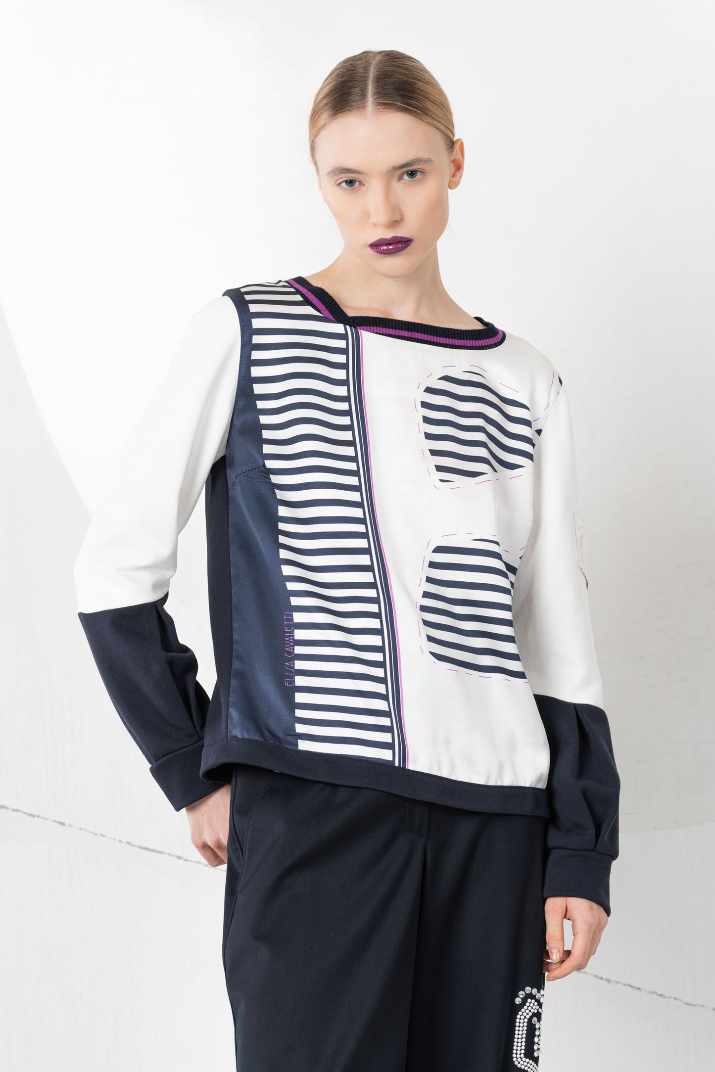 ELISA CAVALETTI Sweatshirt St. Stripe