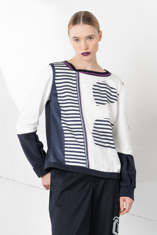 ELISA CAVALETTI sweatshirt St. Stripe