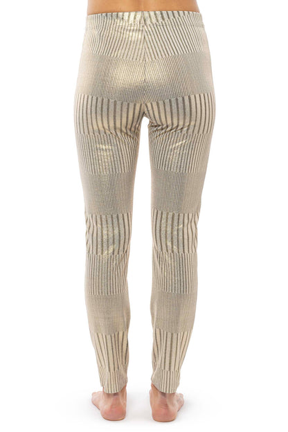 ELISA CAVALETTI leggings Oro Scintilla