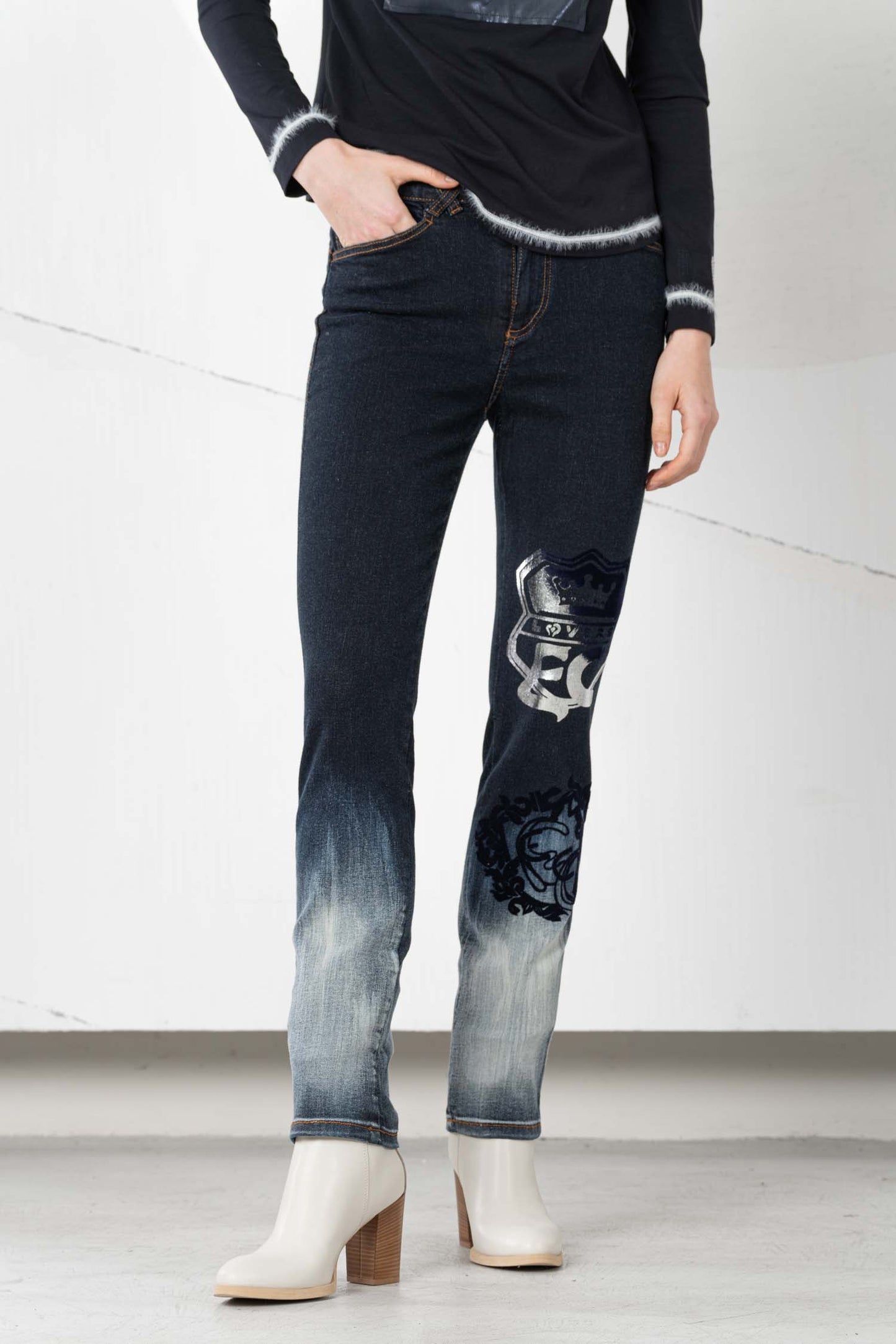 ELISA CAVALETTI Jeans Denim Blu