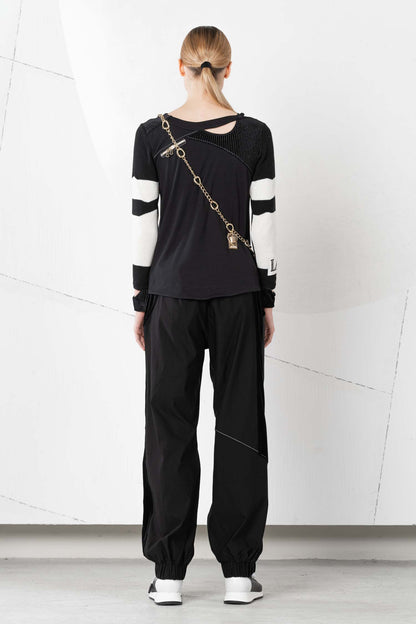 ELISA CAVALETTI casual pants Nero