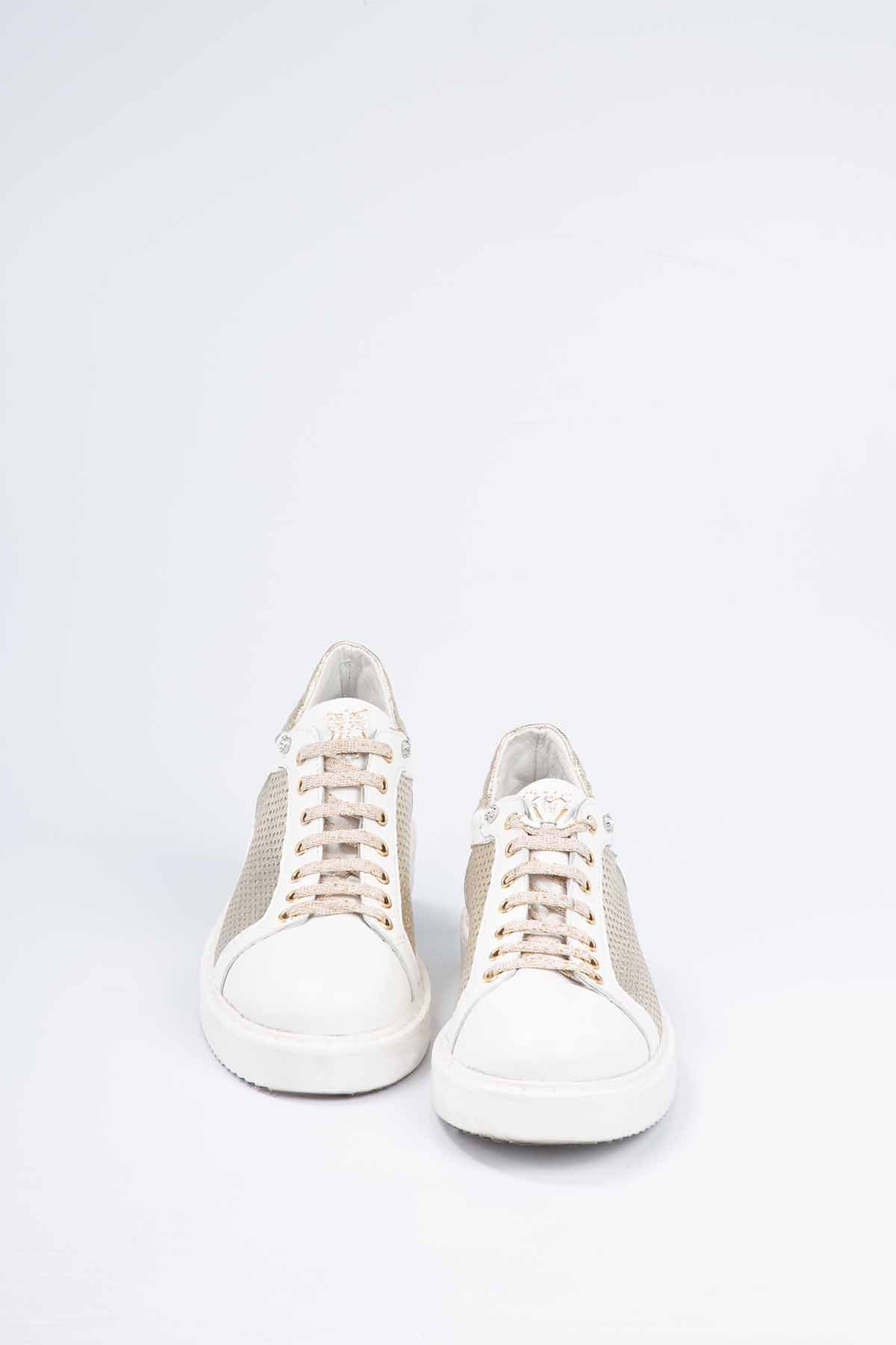 ELISA CAVALETTI Sneakers Bianco Oro