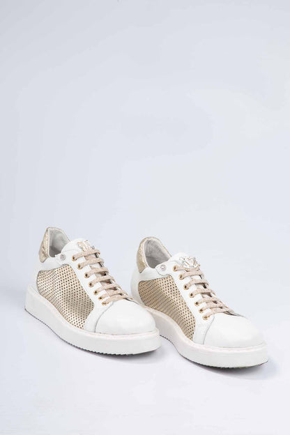 ELISA CAVALETTI Sneakers Bianco Oro