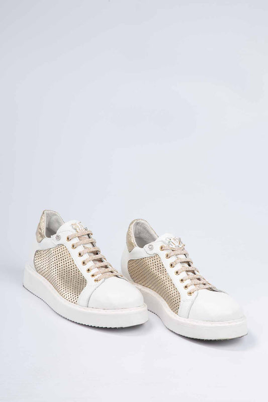 ELISA CAVALETTI Sneakers Bianco Oro