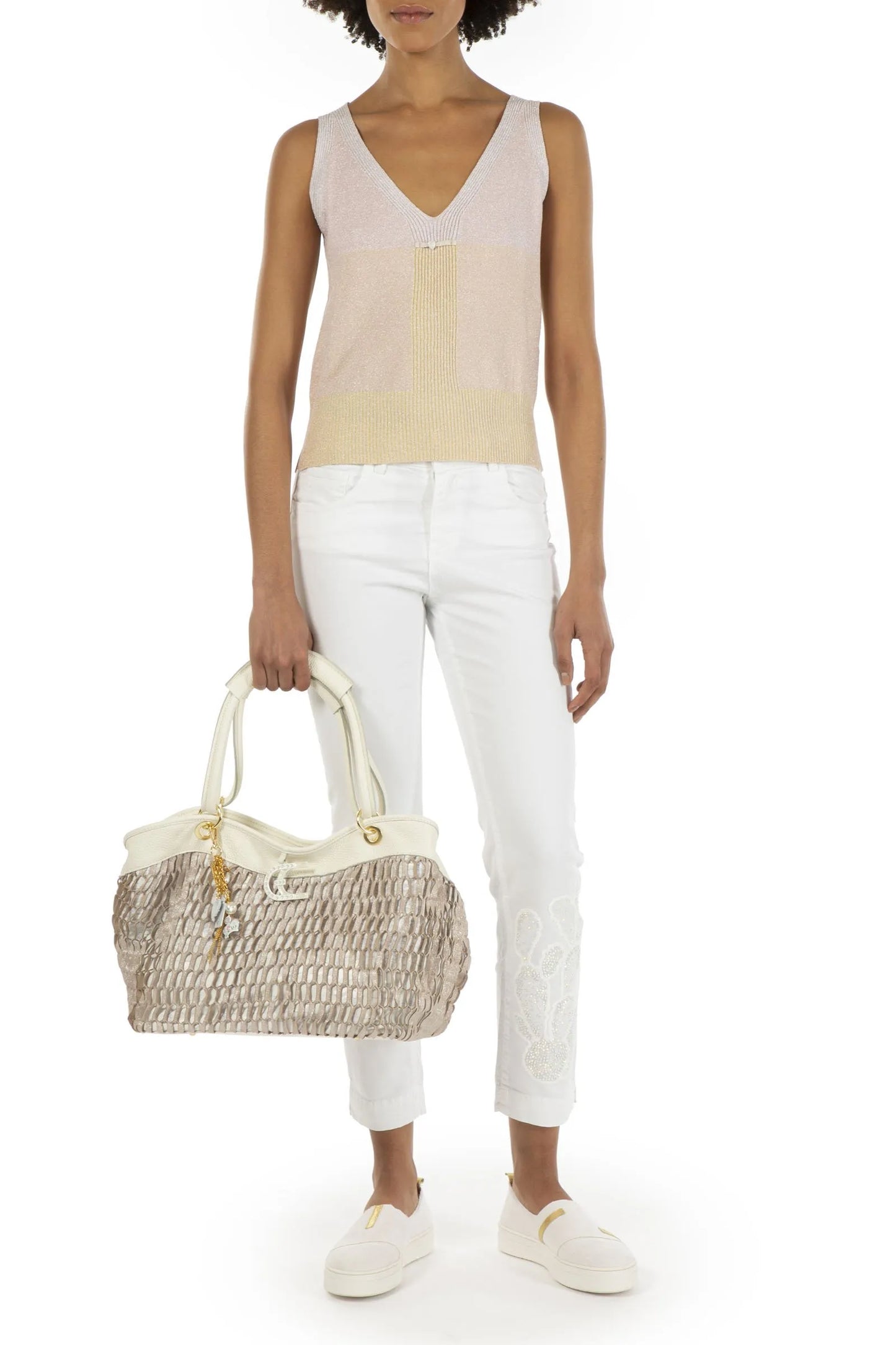 ELISA CAVALETTI knitted top Frappe