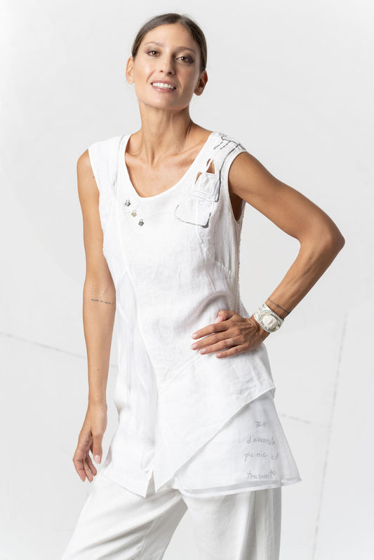 ELISA CAVALETTI Top White