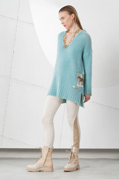 ELISA CAVALETTI Strickpullover Quadrifoglio