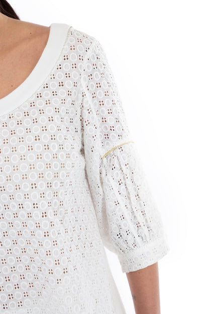 DANIELA DALLAVALLE Sweatshirt Bianco