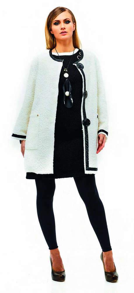 ELISA CAVALETTI Mantel Stile Nero - Das Modewerk 