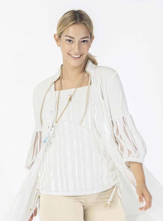 ELISA CAVALETTI Top Incontro-Oro - Das Modewerk 